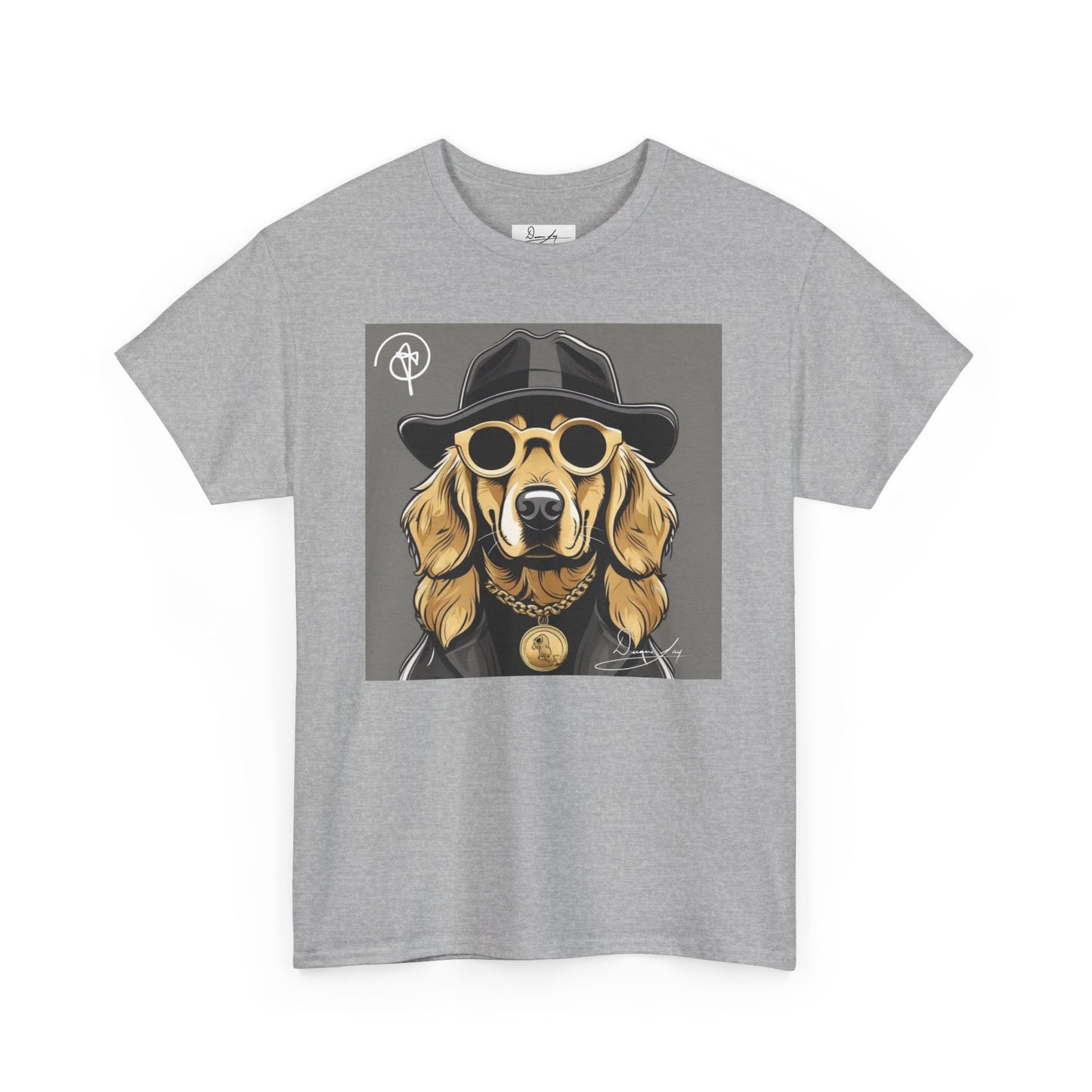 Unisex Golden Retriever Heavy Cotton Tee