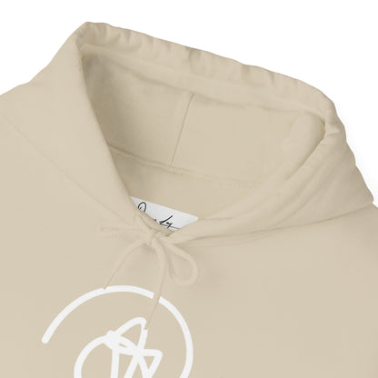 DuaneJay Signature Hoodie White Logo — premium streetwear pullover featuring bold white signature design, crafted for comfort and style, the ultimate statement piece for those who live and breathe the DuaneJay Fashion lifestyle with confidence and distinction
