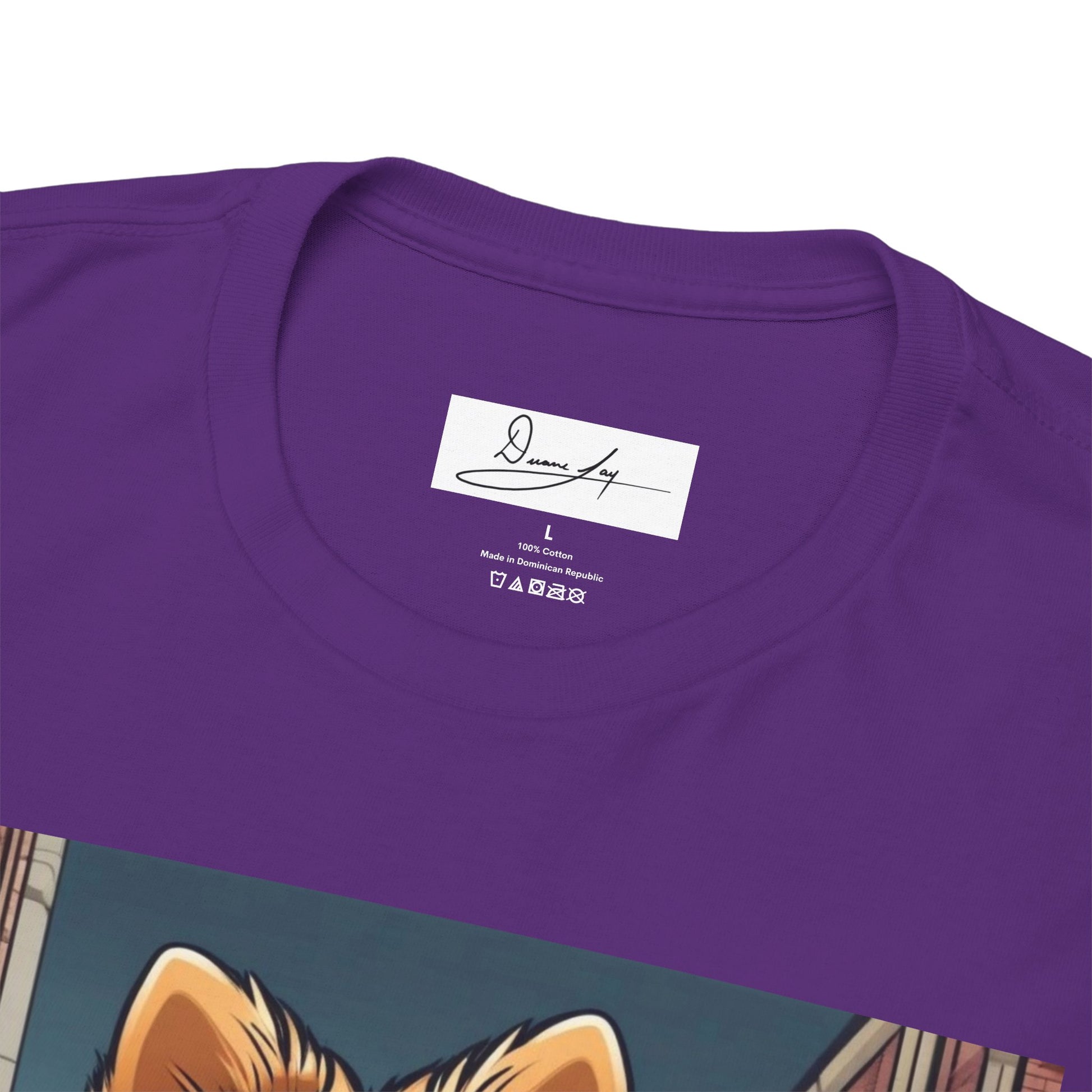 DuaneJay Pomeranian Business Dog T-Shirt — cute Pomeranian in suit graphic tee streetwear