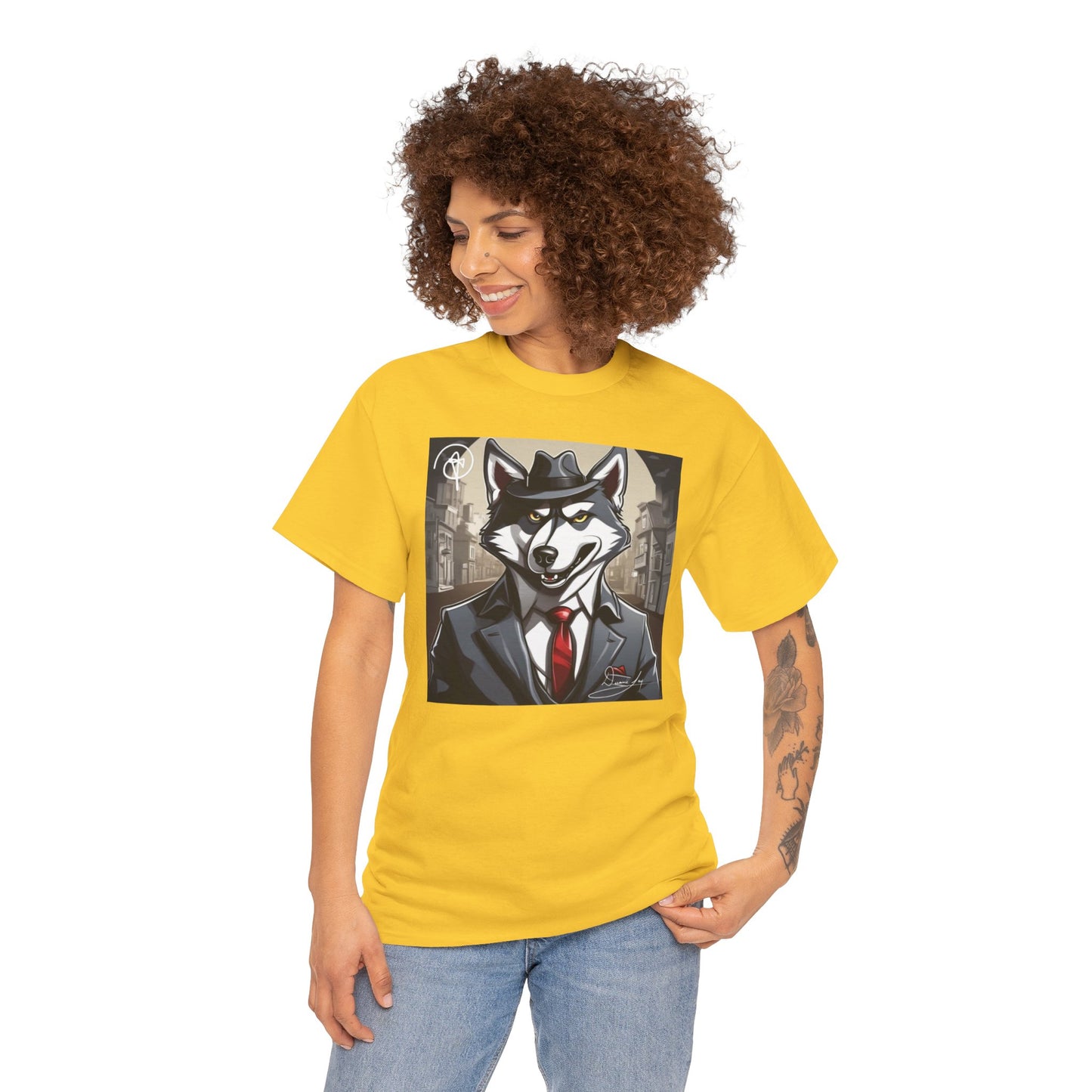 Unisex Husky Heavy Cotton Tee