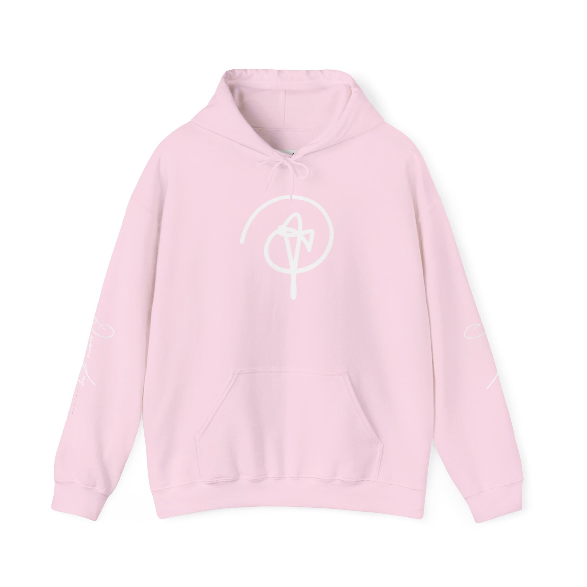 DuaneJay Signature Hoodie White Logo — premium streetwear pullover featuring bold white signature design, crafted for comfort and style, the ultimate statement piece for those who live and breathe the DuaneJay Fashion lifestyle with confidence and distinction