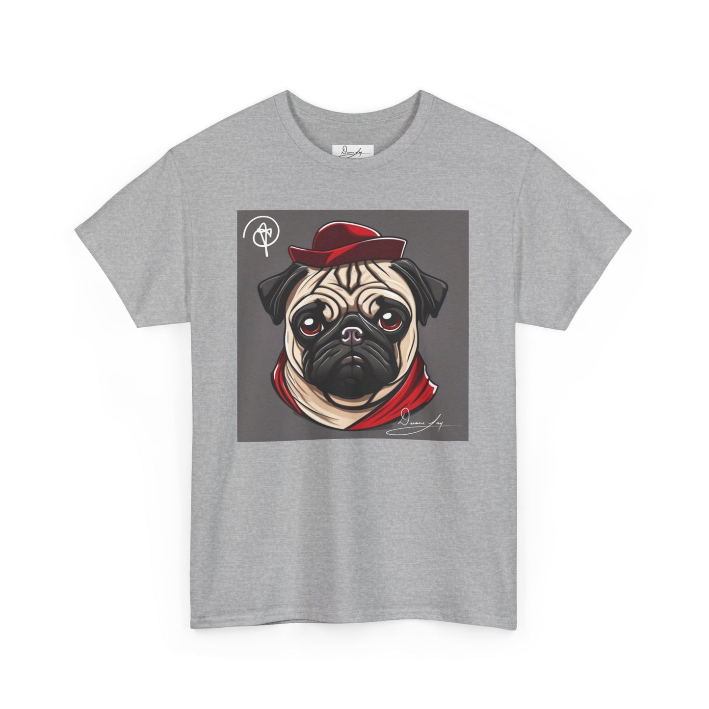 Unisex Pug Heavy Cotton Tee