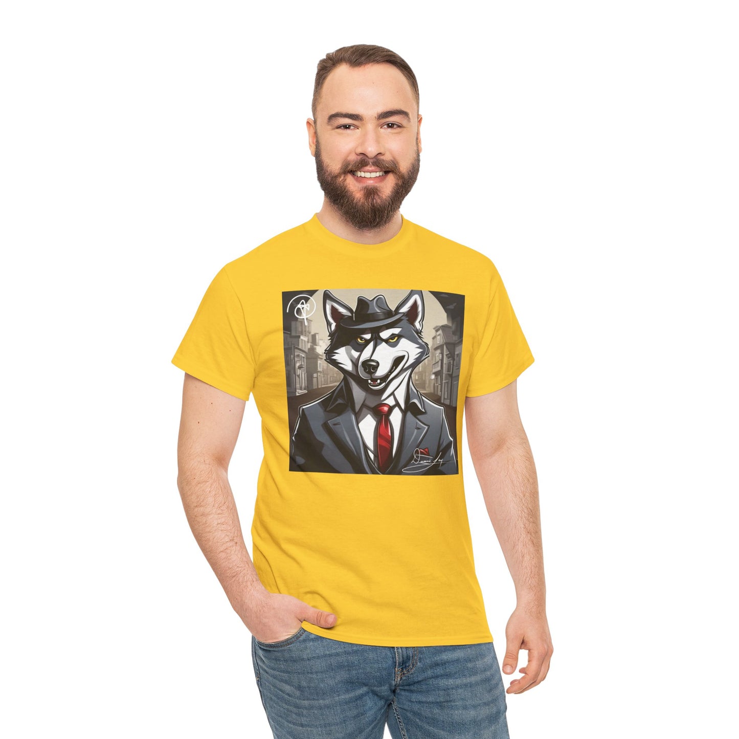 Unisex Husky Heavy Cotton Tee