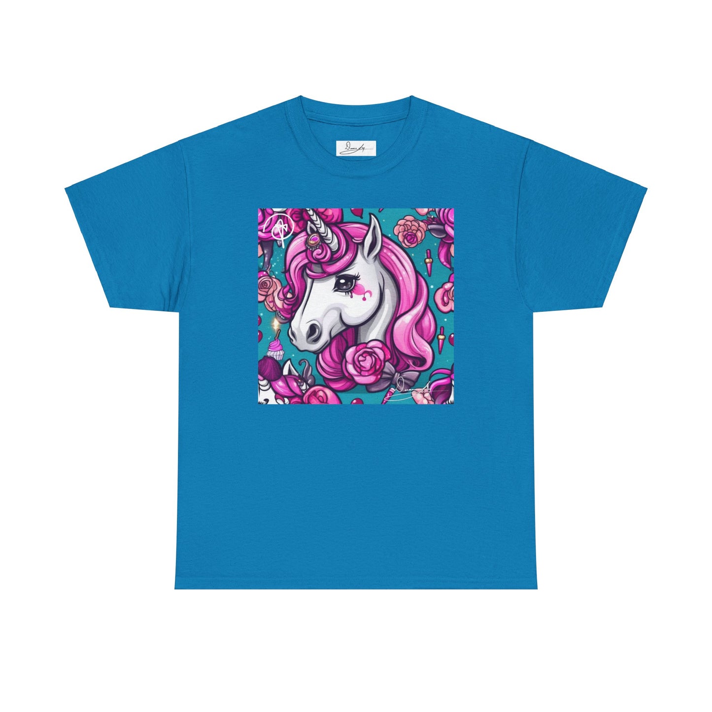 Adult Unisex Unicorn Heavy Cotton Tee