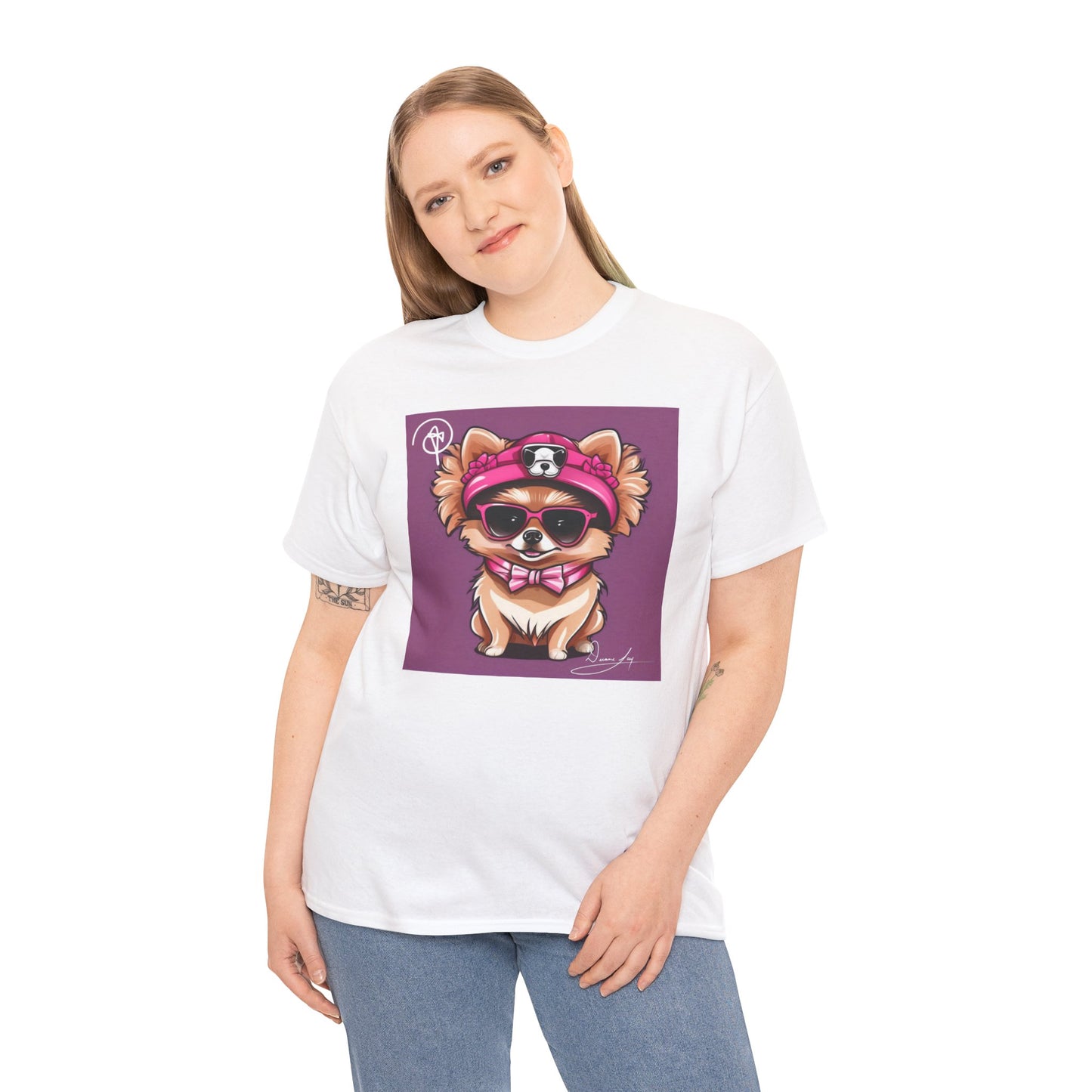 Unisex Pomeranian Heavy Cotton Tee