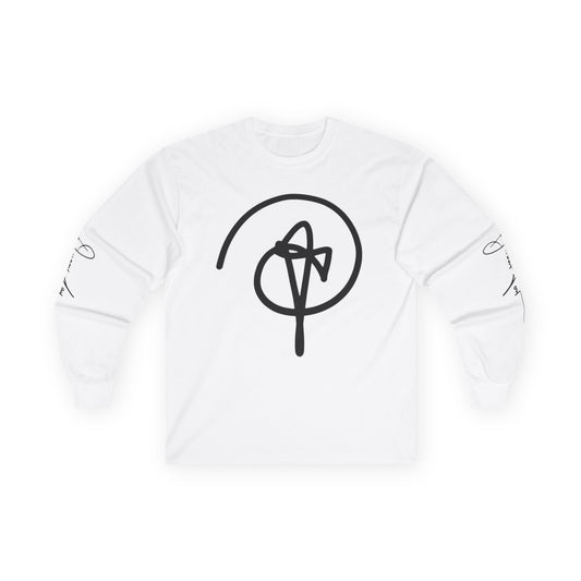 DuaneJay Signature Icon Long Sleeve Black Label — premium streetwear long sleeve featuring a bold black signature icon with an exclusive back design, crafted for comfort and style, the ultimate statement piece for those who live and breathe the DuaneJay Fashion lifestyle with confidence and distinction