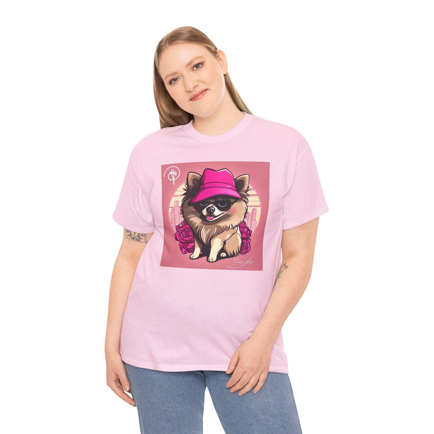 Unisex Pomeranian Heavy Cotton Tee