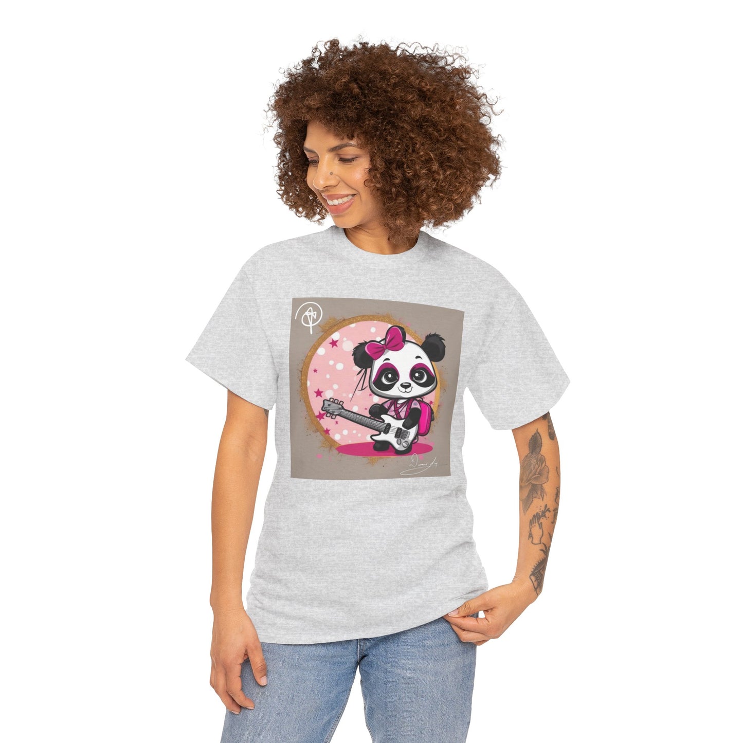 Unisex PandaHeavy Cotton Tee