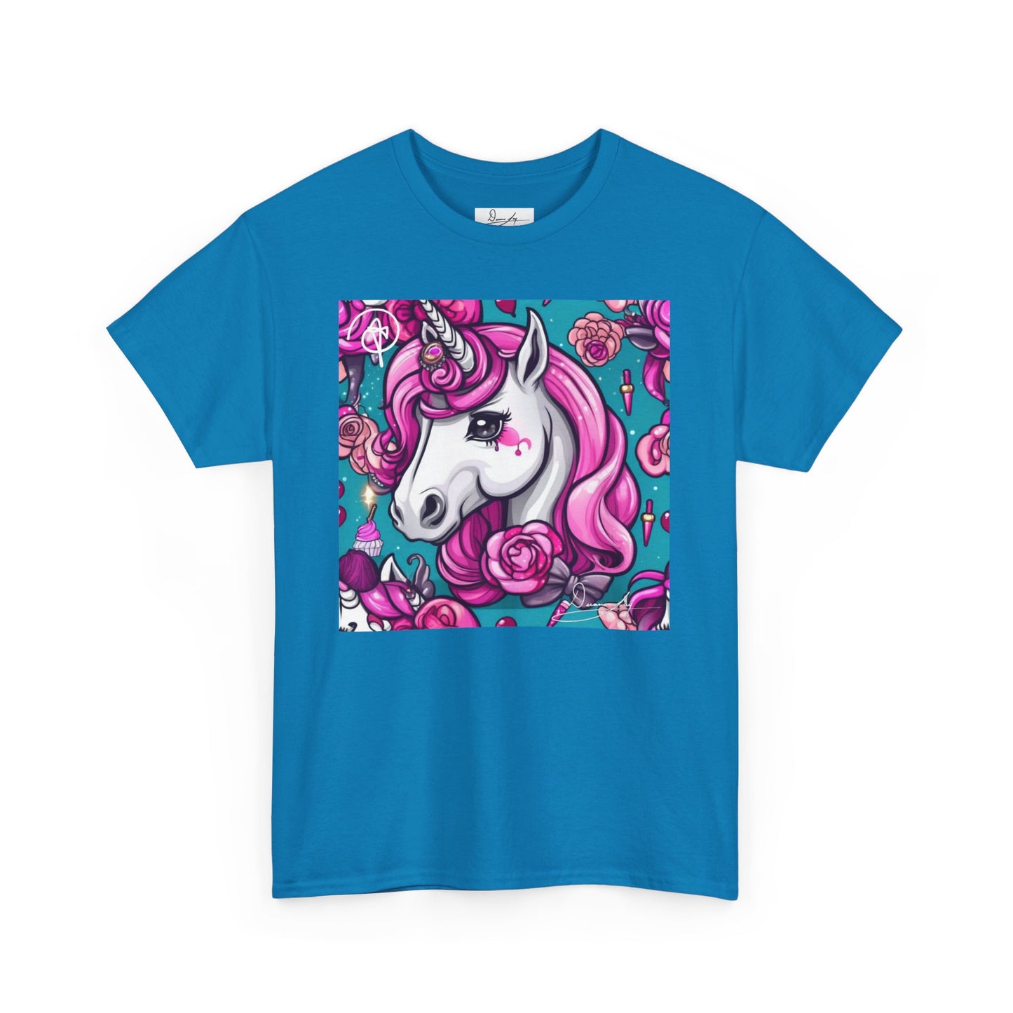 Adult Unisex Unicorn Heavy Cotton Tee