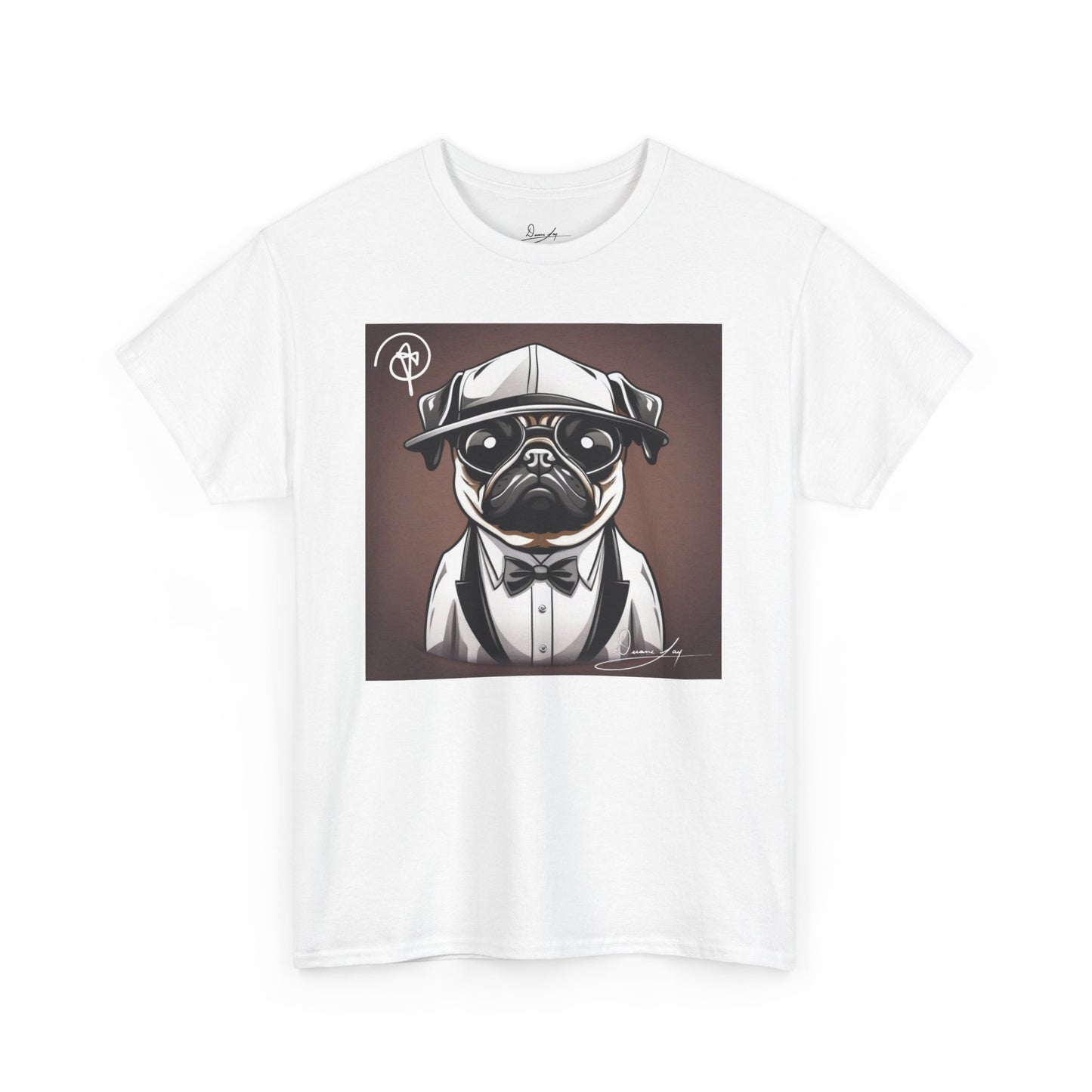 Unisex Pug Heavy Cotton Tee