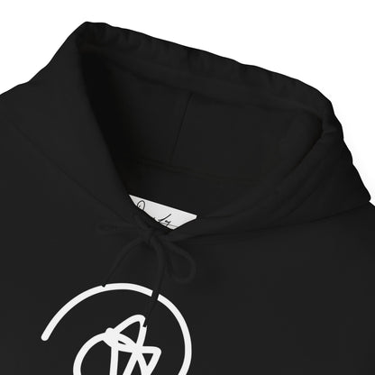DuaneJay Signature Hoodie White Logo — premium streetwear pullover featuring bold white signature design, crafted for comfort and style, the ultimate statement piece for those who live and breathe the DuaneJay Fashion lifestyle with confidence and distinction