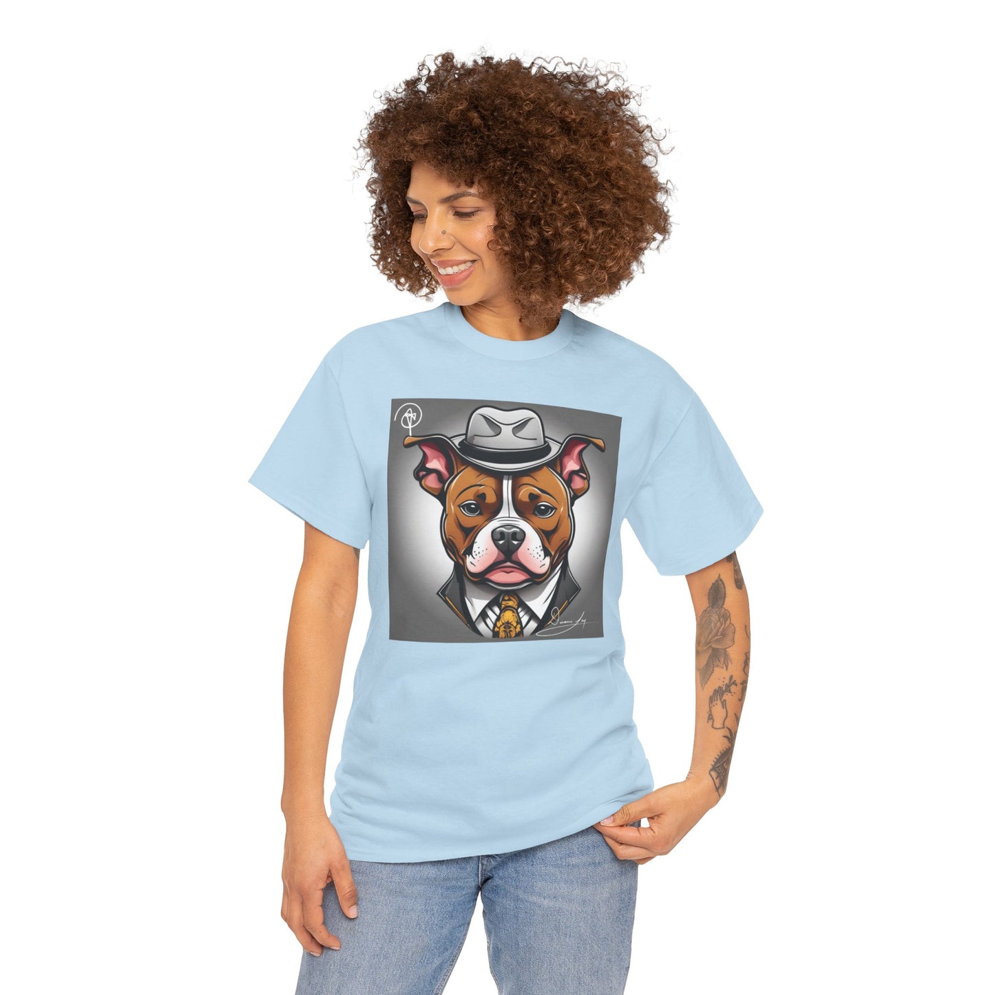 Unisex Pitbull Heavy Cotton Tee