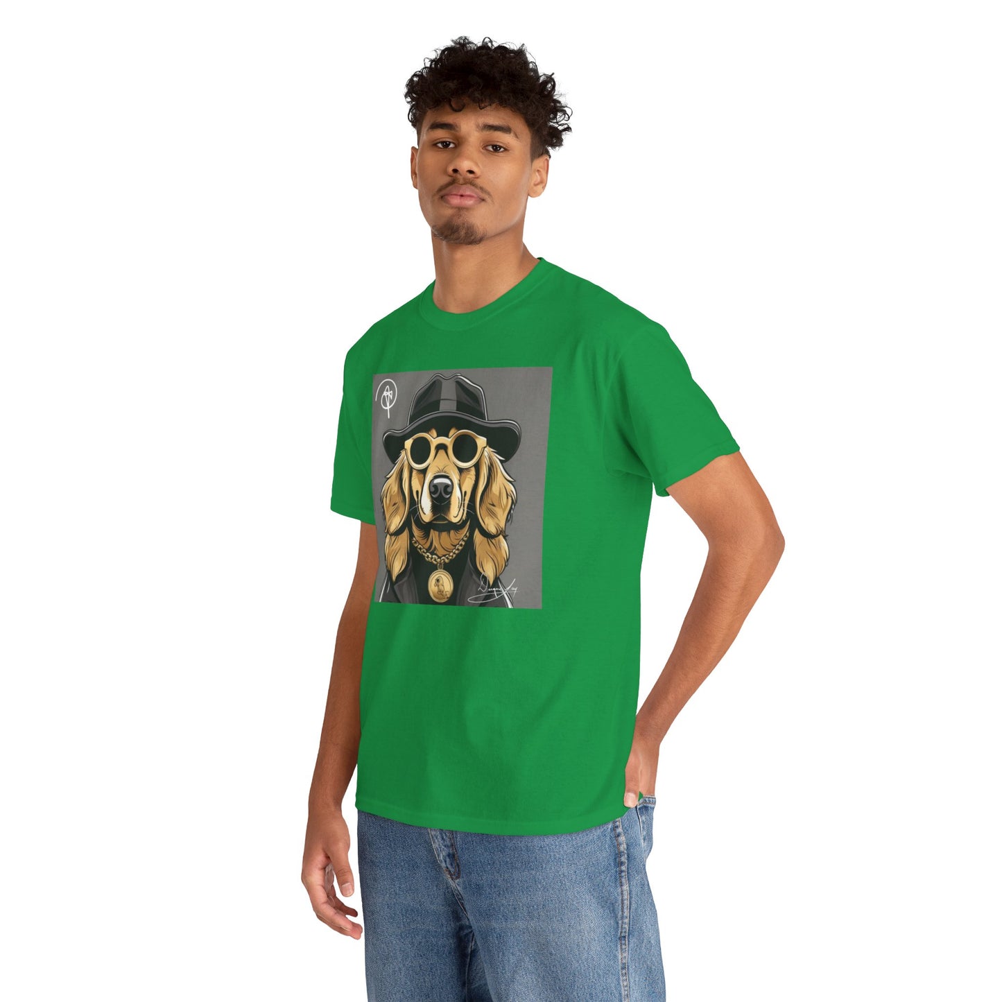 Unisex Golden Retriever Heavy Cotton Tee