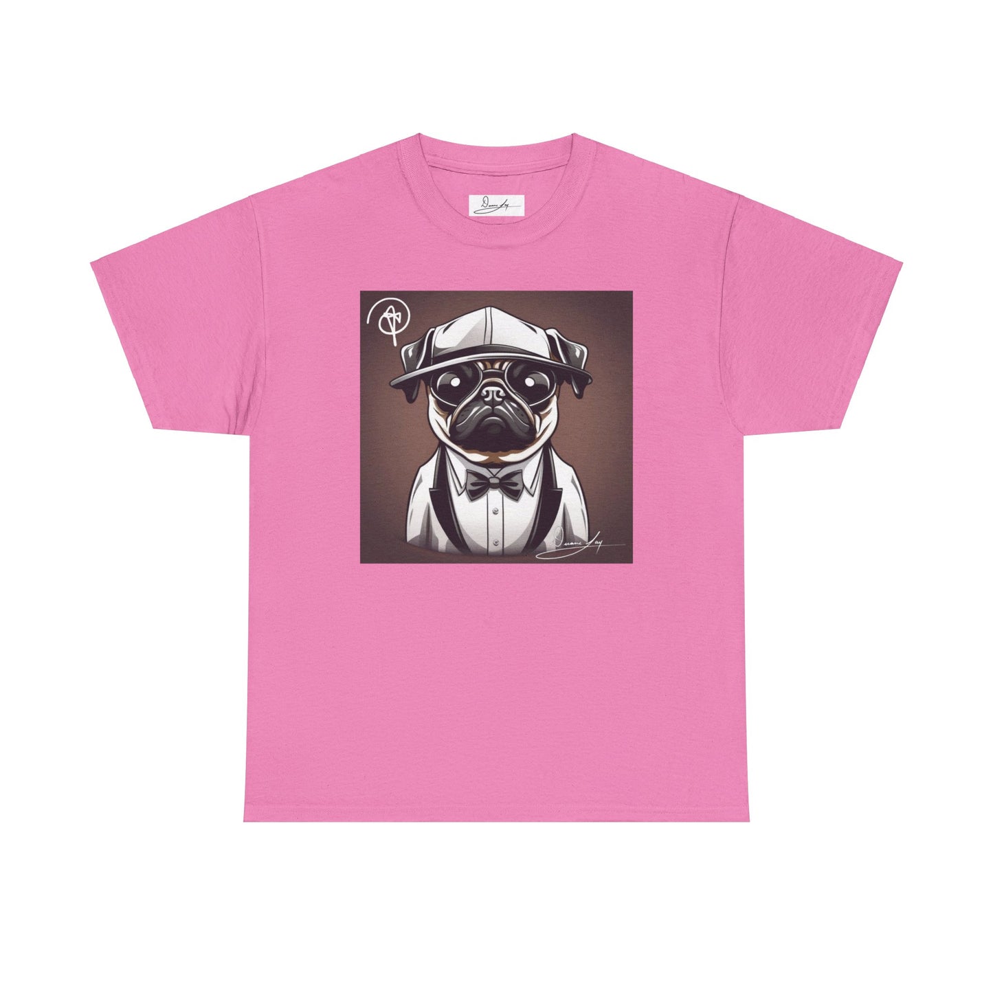 Unisex Pug Heavy Cotton Tee