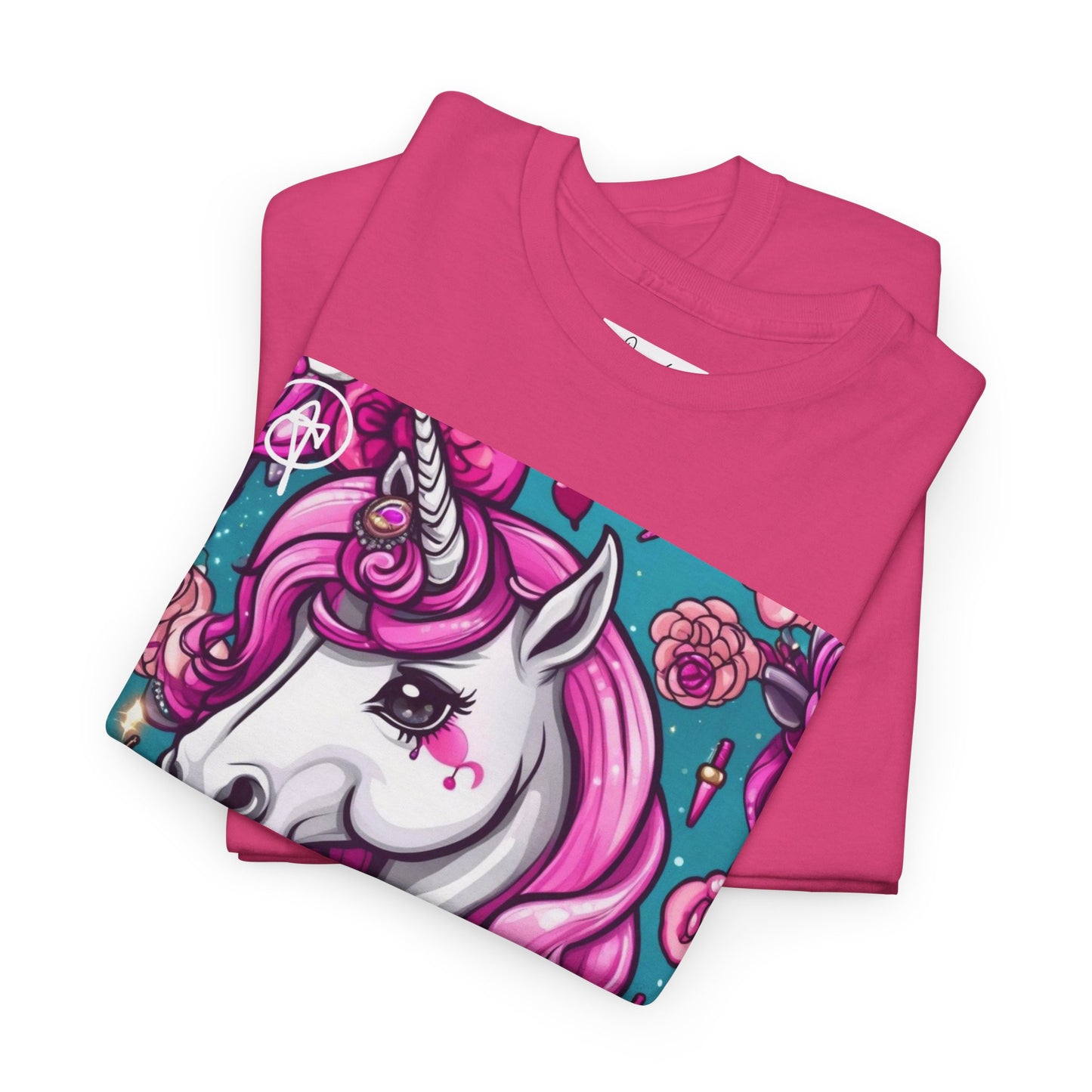 Adult Unisex Unicorn Heavy Cotton Tee