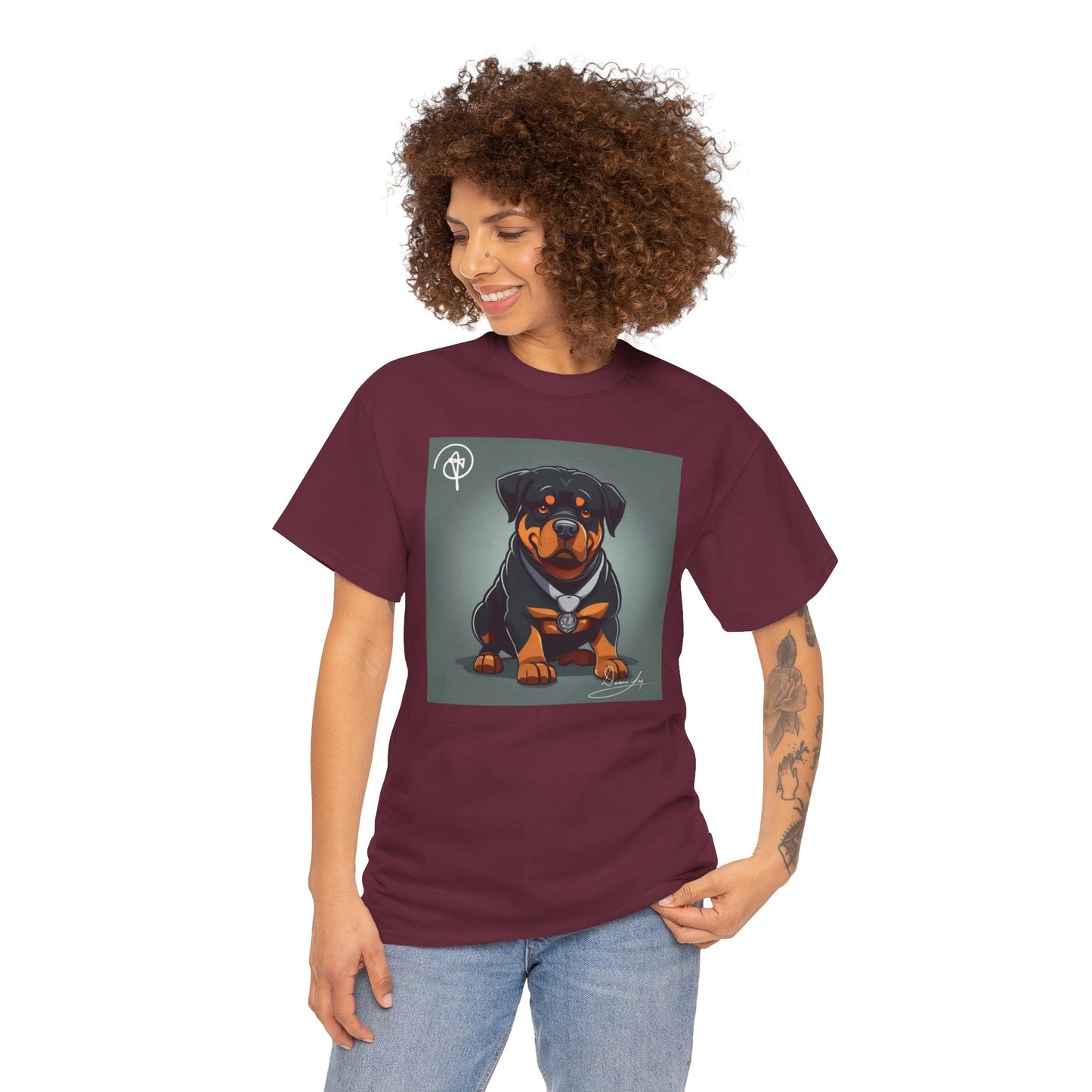 Unisex Rottweiler Heavy Cotton Tee