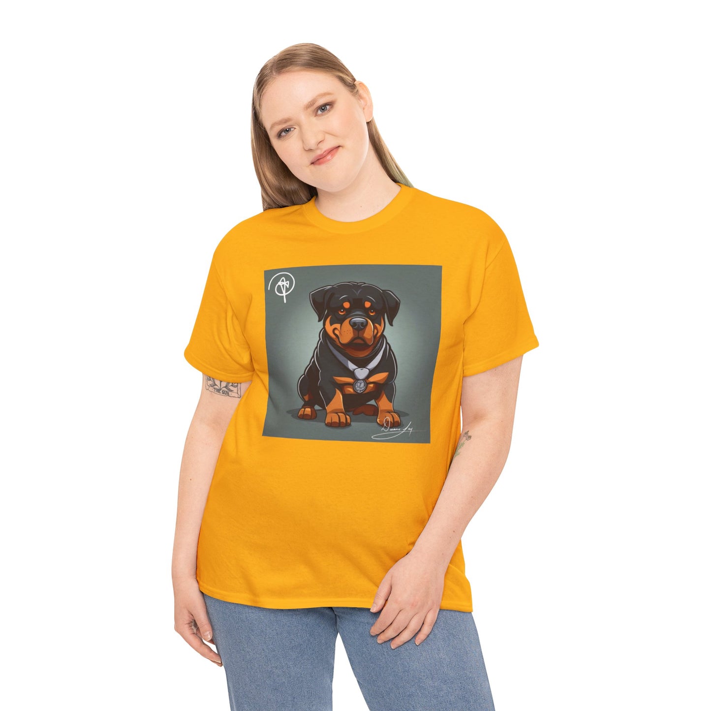 Unisex Rottweiler Heavy Cotton Tee