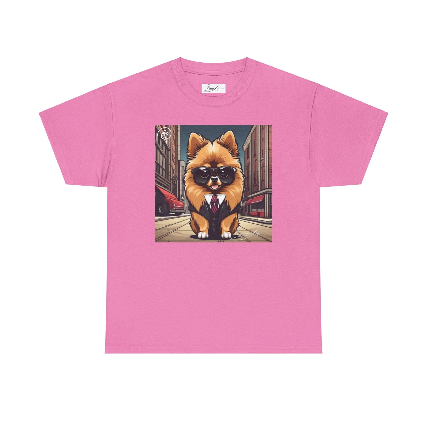 Adult Unisex Pomeranian Heavy Cotton Tee