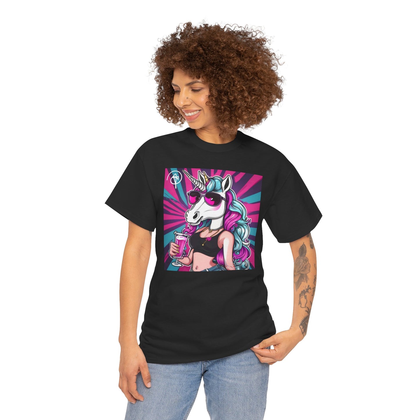 Unisex Unicorn Heavy Cotton Tee