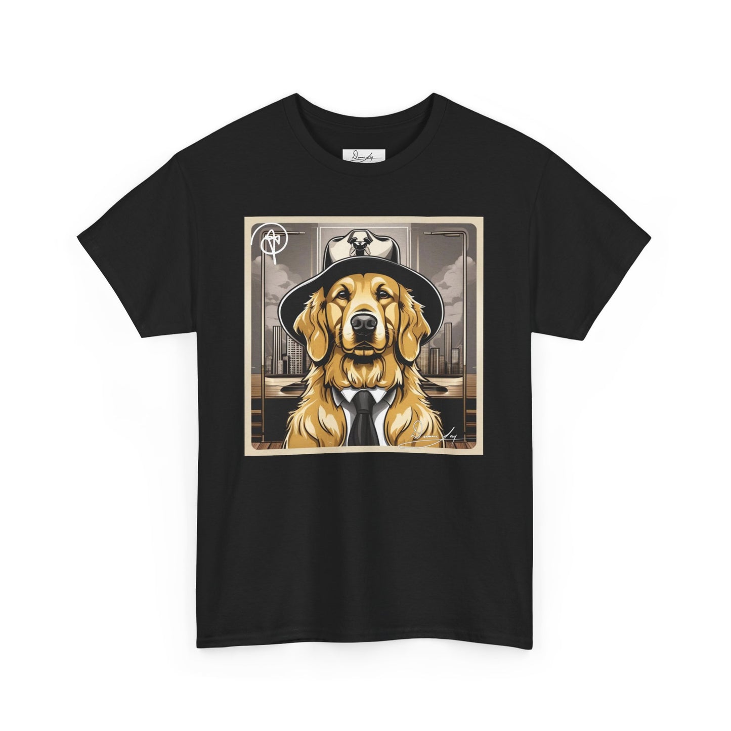 Unisex Golden Retriever Heavy Cotton Tee