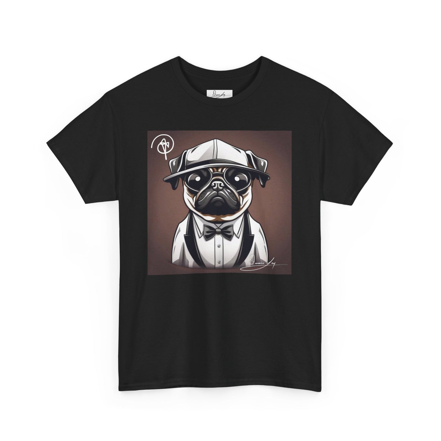 Unisex Pug Heavy Cotton Tee