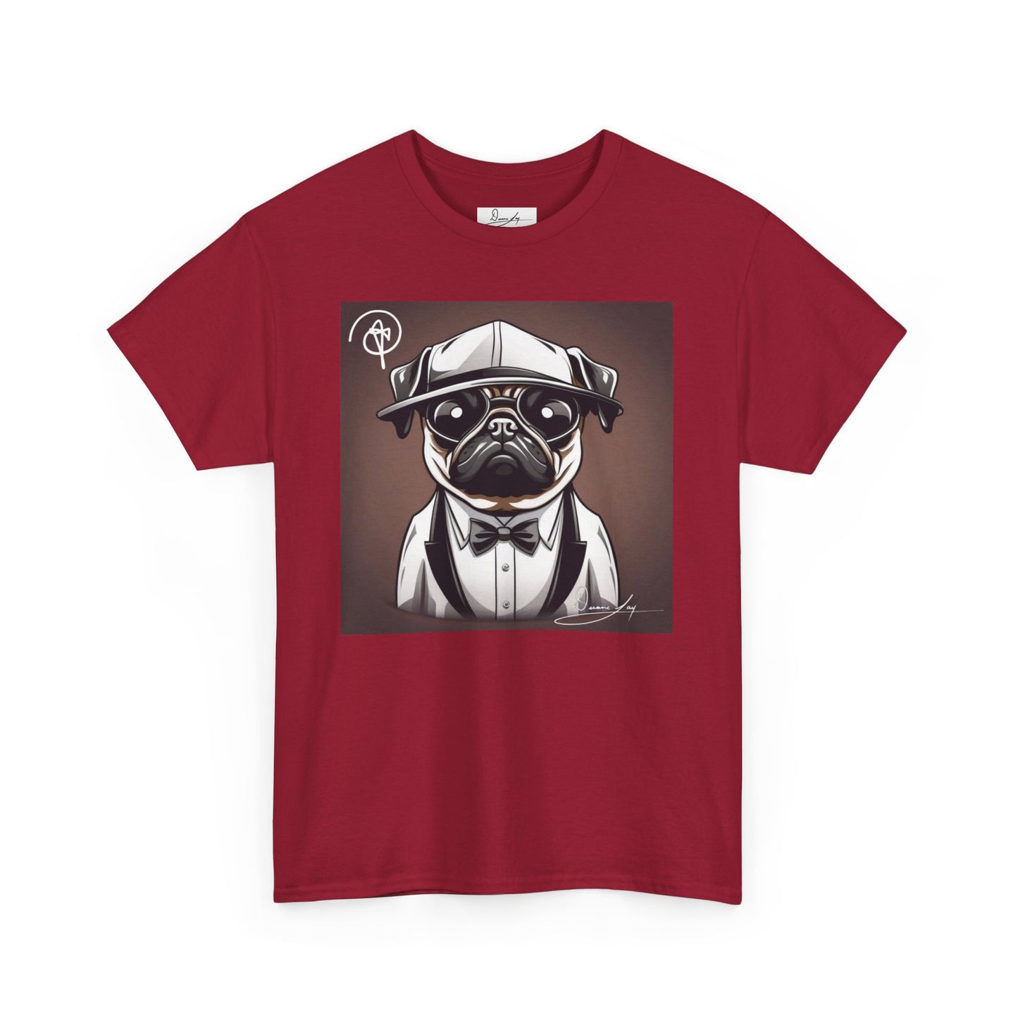 Unisex Pug Heavy Cotton Tee