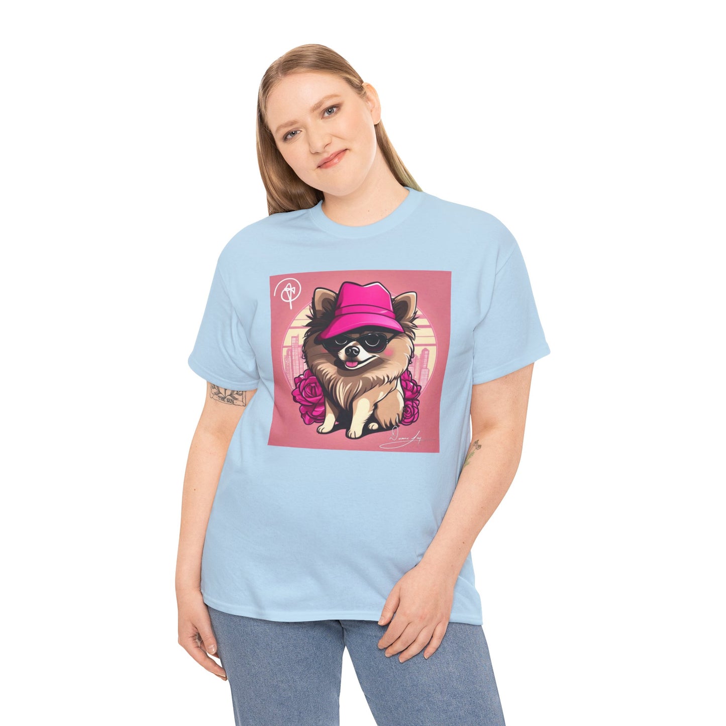 Unisex Pomeranian Heavy Cotton Tee