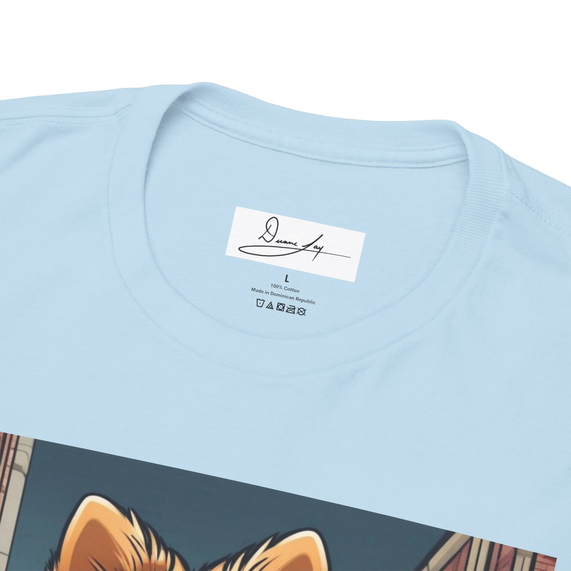 DuaneJay Pomeranian Business Dog T-Shirt — cute Pomeranian in suit graphic tee streetwear