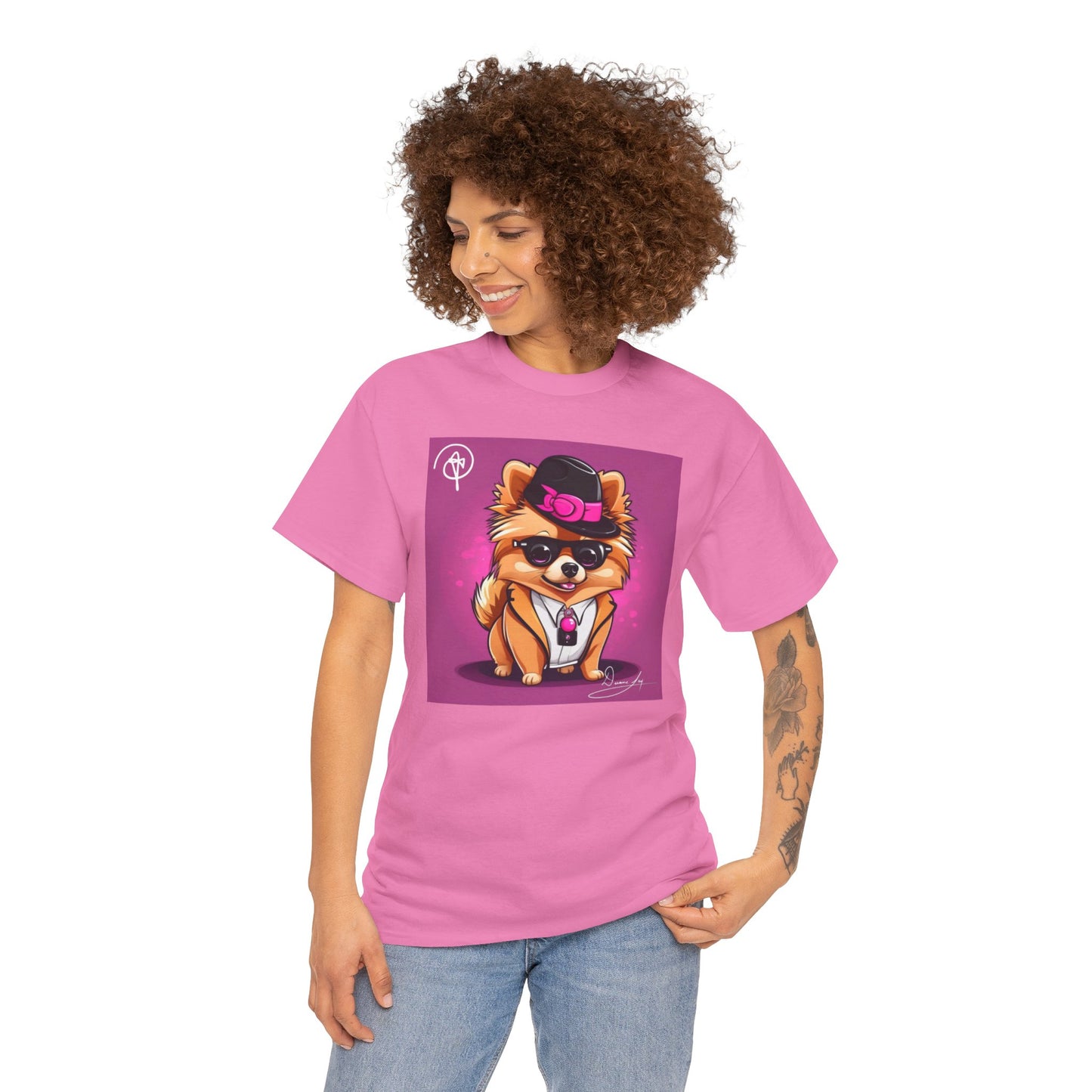 Unisex Pomeranian Heavy Cotton Tee