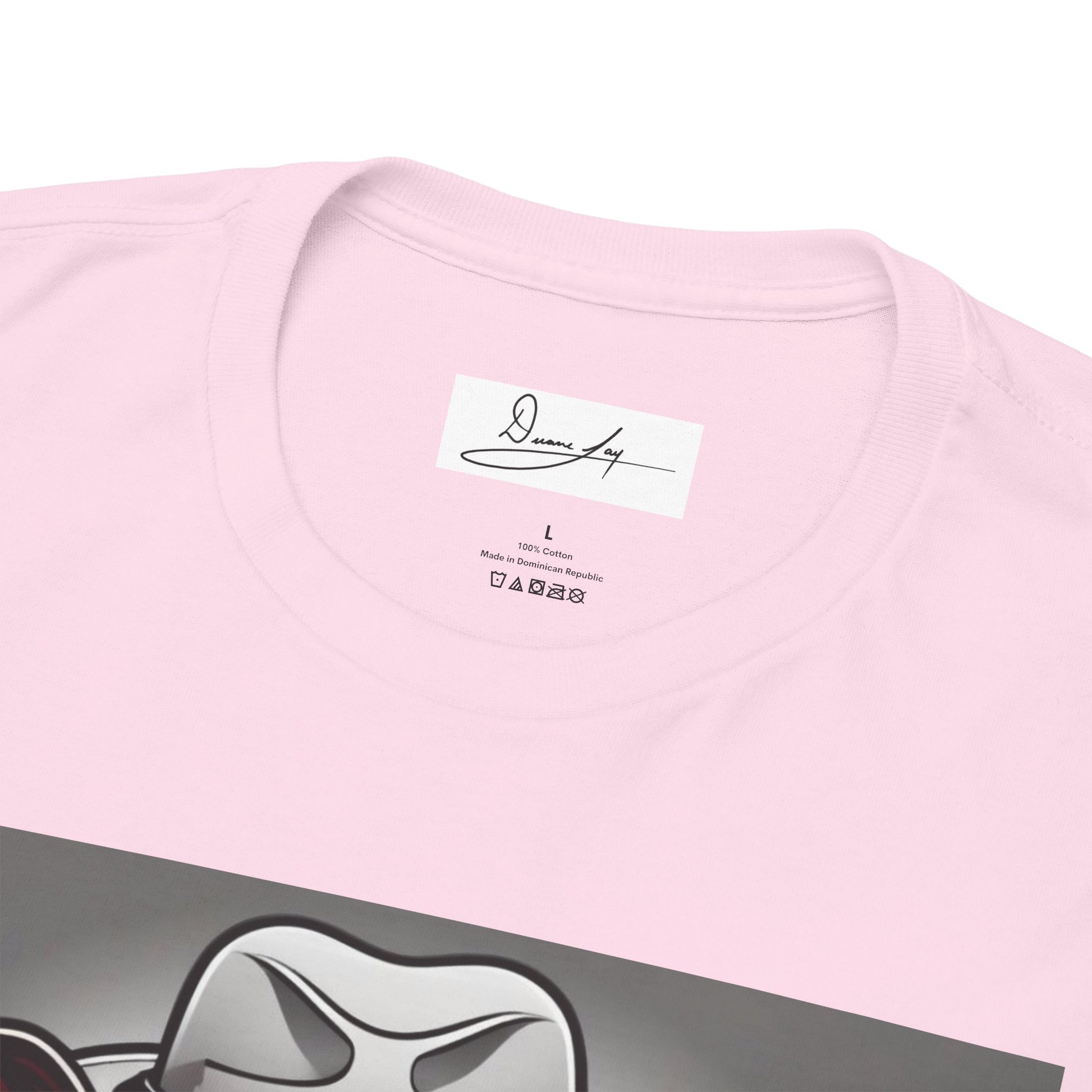 DuaneJay Gentleman Pitbull Tee — distinguished graphic tee featuring a dapper pitbull portrait blending elegance with bold streetwear energy for dog lovers with class and confidence