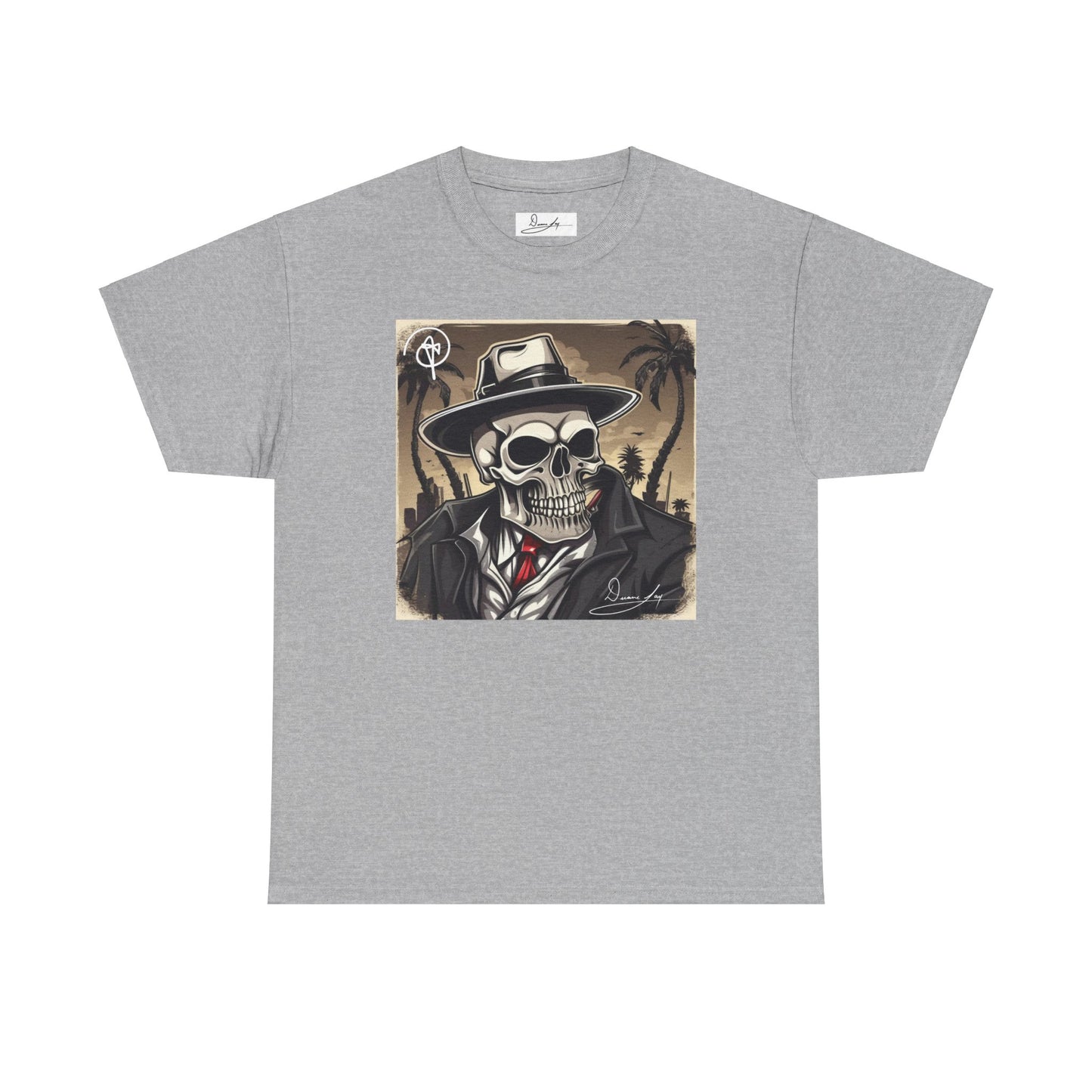 Unisex Boss Skeleton Heavy Cotton Tee