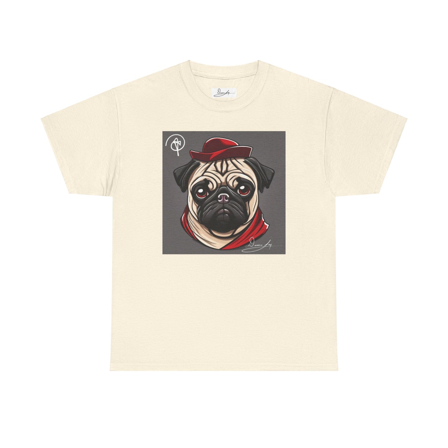 Unisex Pug Heavy Cotton Tee