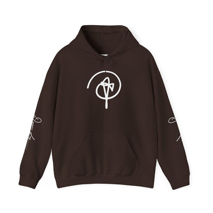 DuaneJay Signature Hoodie White Logo — premium streetwear pullover featuring bold white signature design, crafted for comfort and style, the ultimate statement piece for those who live and breathe the DuaneJay Fashion lifestyle with confidence and distinction