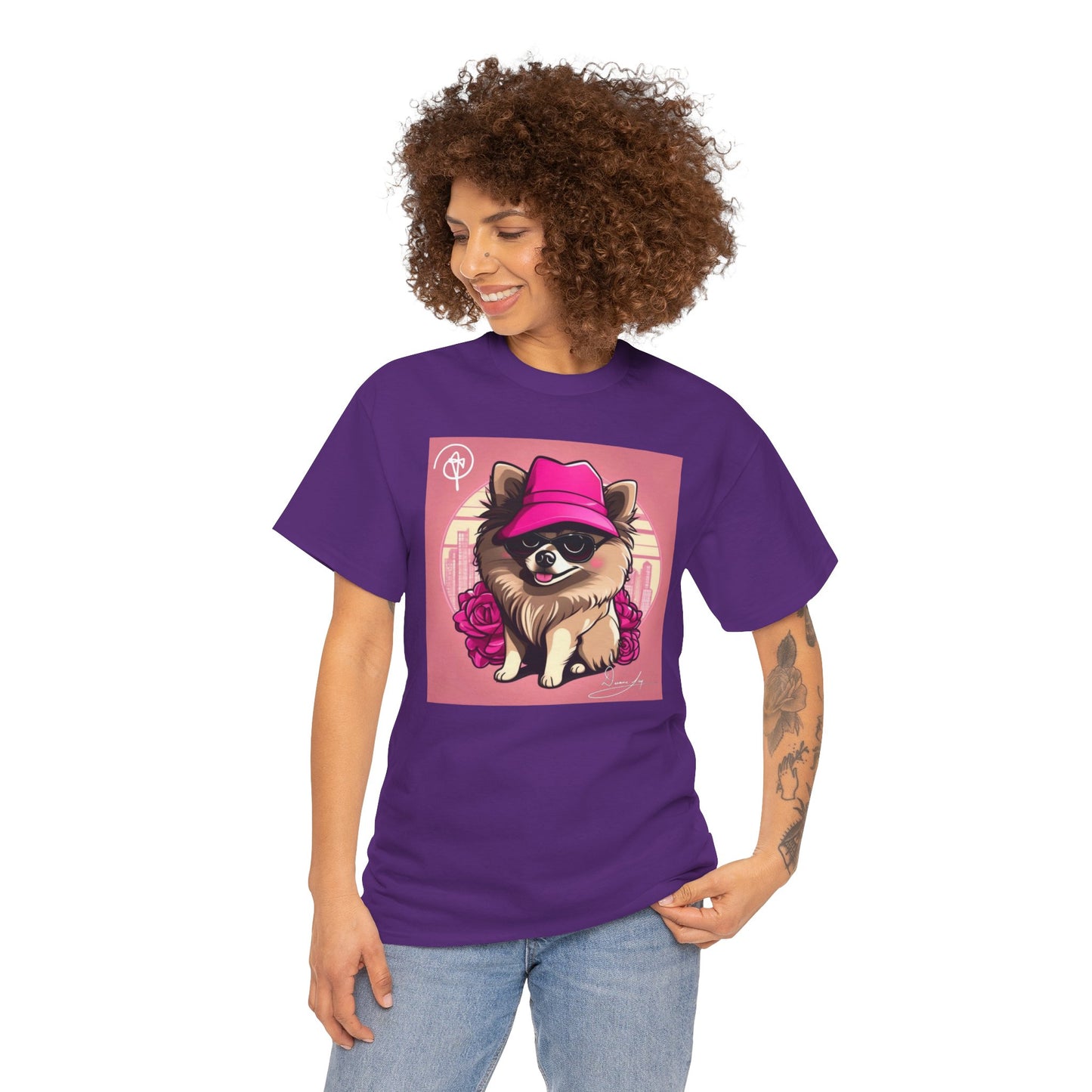 Unisex Pomeranian Heavy Cotton Tee