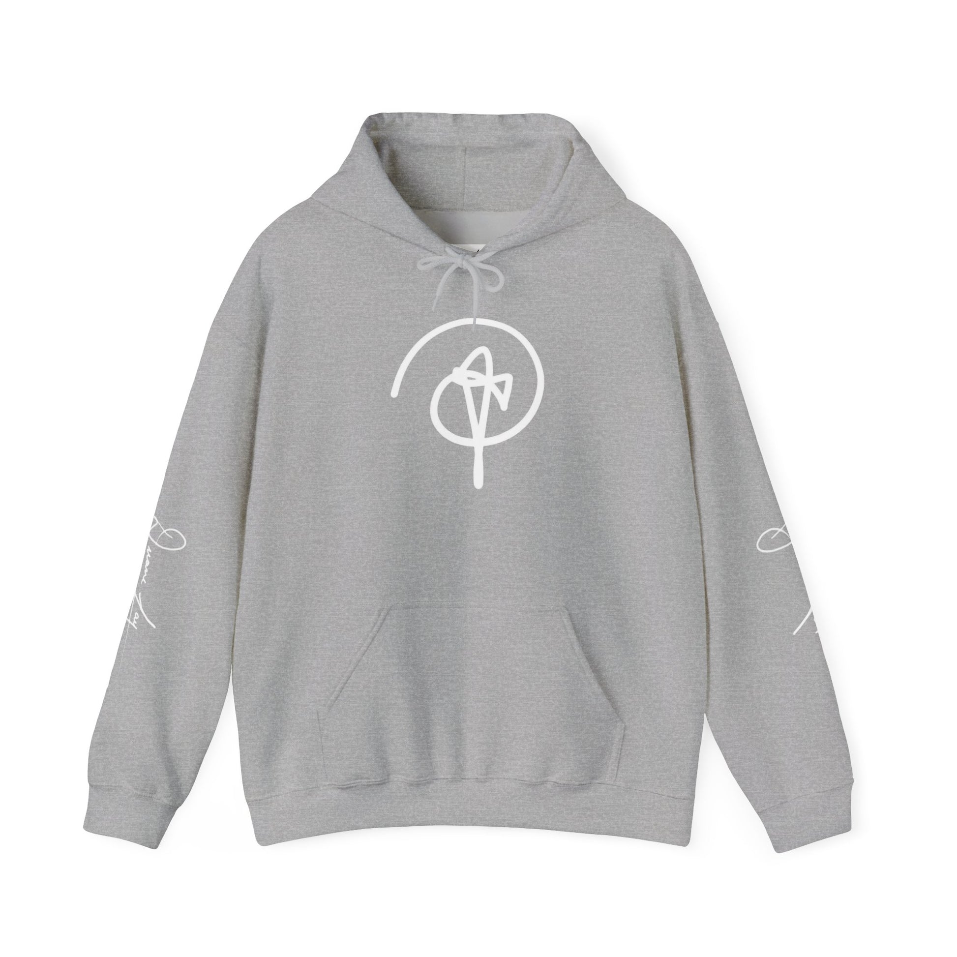 DuaneJay Signature Hoodie White Logo — premium streetwear pullover featuring bold white signature design, crafted for comfort and style, the ultimate statement piece for those who live and breathe the DuaneJay Fashion lifestyle with confidence and distinction