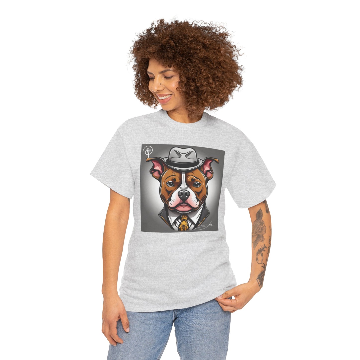 Unisex Pitbull Heavy Cotton Tee