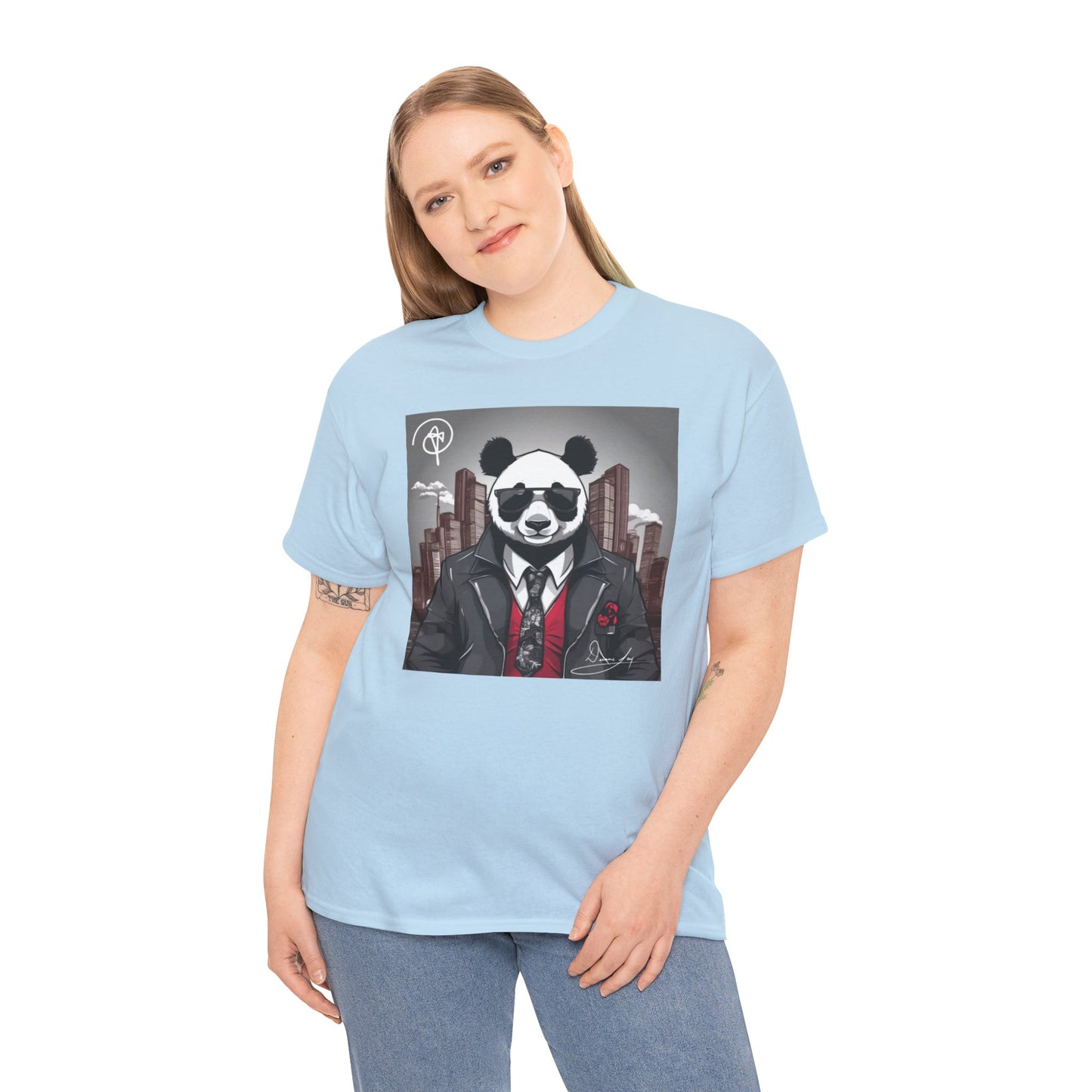 Unisex Boss Panda Heavy Cotton Tee