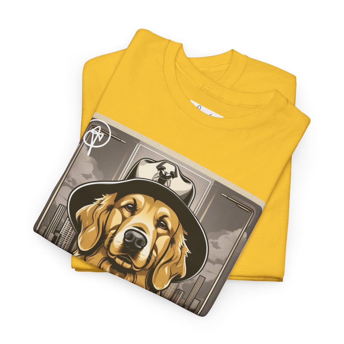 Unisex Golden Retriever Heavy Cotton Tee