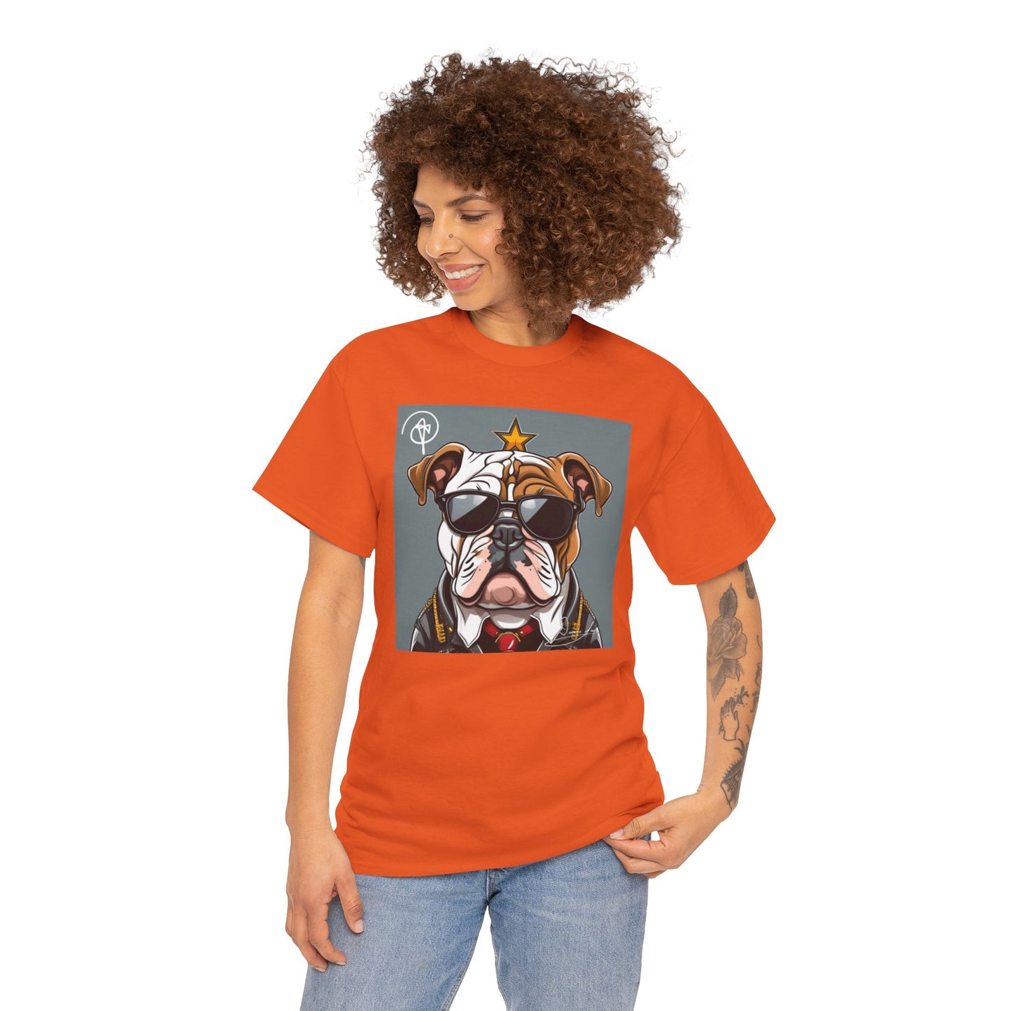 Unisex Bulldog Heavy Cotton Tee