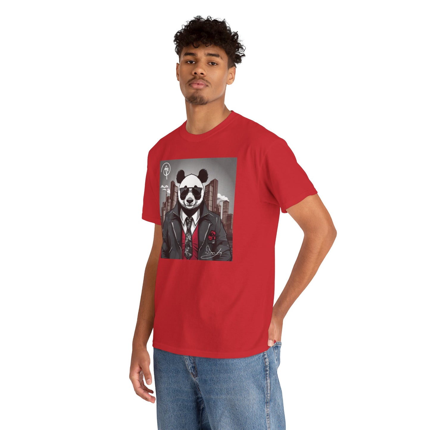 Unisex Boss Panda Heavy Cotton Tee