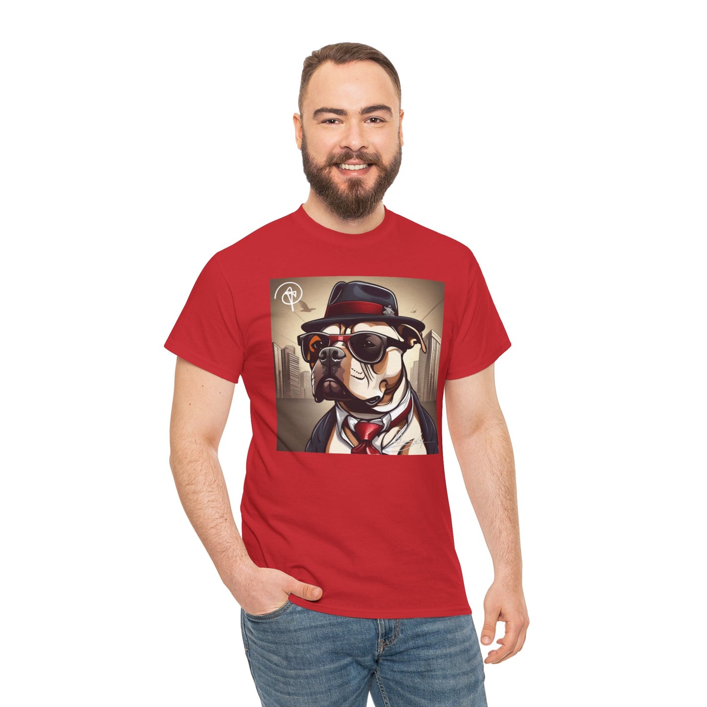 Unisex Pitbull Heavy Cotton Tee