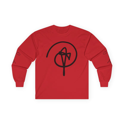 DuaneJay Signature Icon Long Sleeve Black Label — premium streetwear long sleeve featuring a bold black signature icon with an exclusive back design, crafted for comfort and style, the ultimate statement piece for those who live and breathe the DuaneJay Fashion lifestyle with confidence and distinction