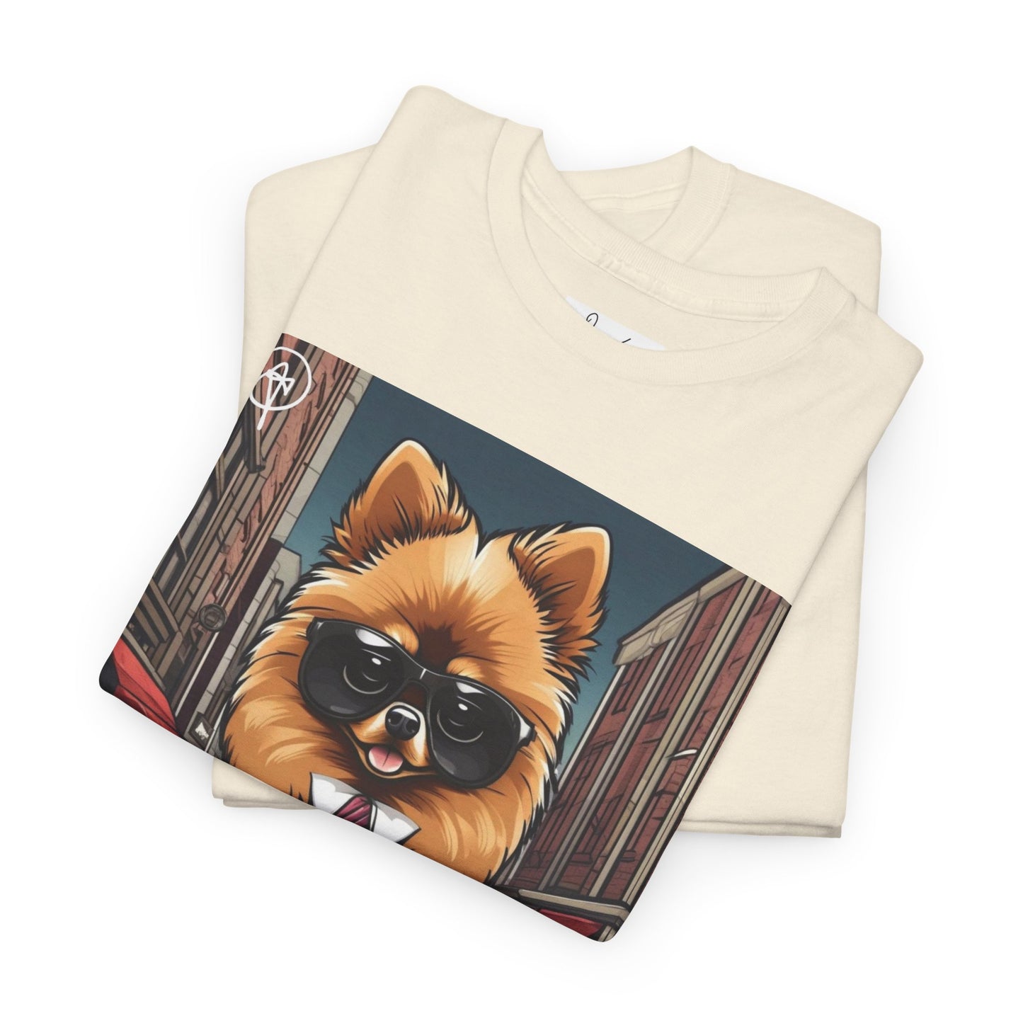 Adult Unisex Pomeranian Heavy Cotton Tee