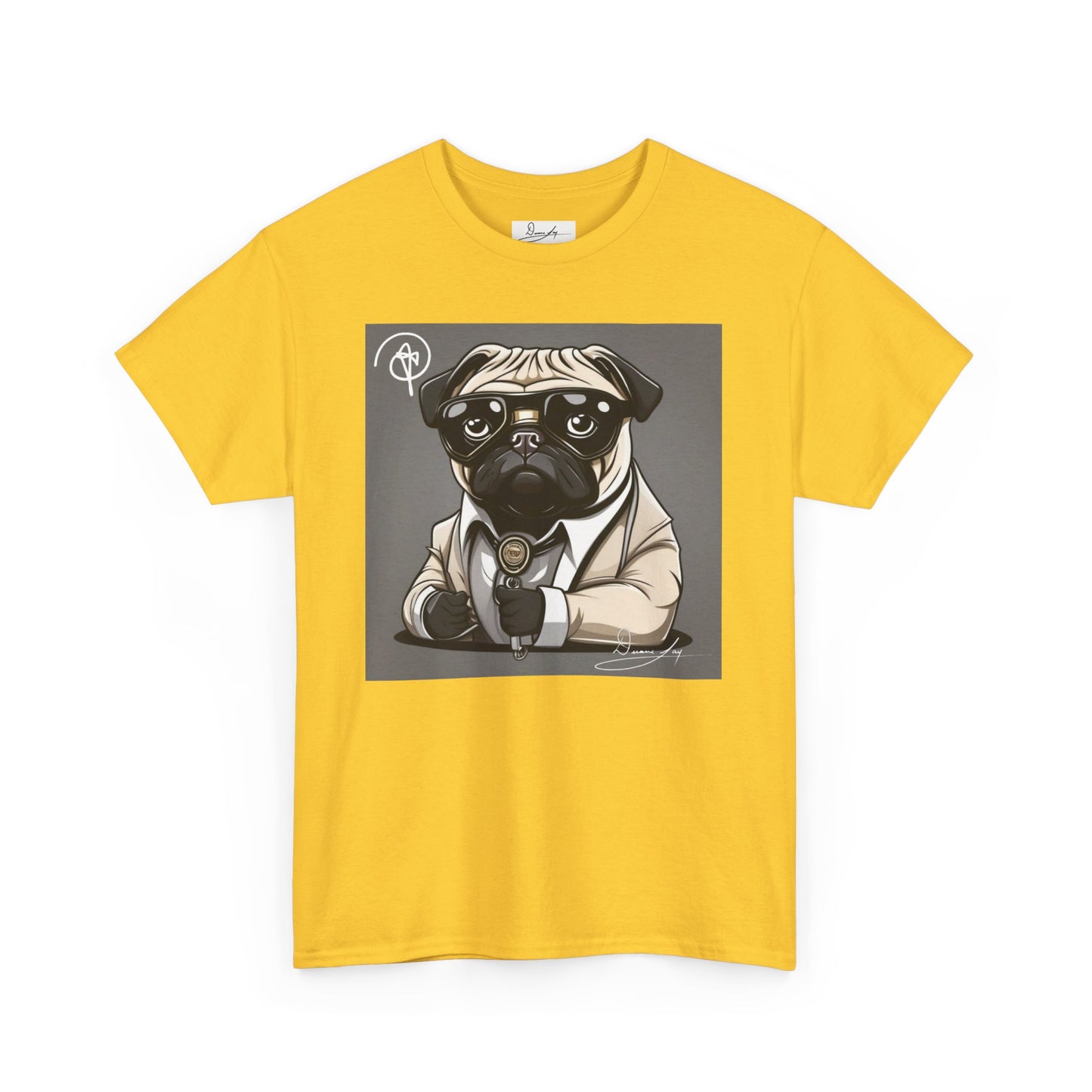 Unisex Pug Heavy Cotton Tee