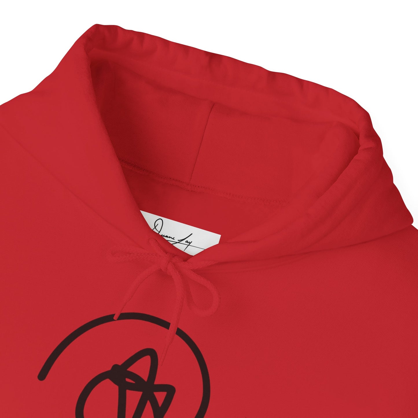 DuaneJay Signature Hoodie Black Logo — premium streetwear pullover featuring bold black signature design, crafted for comfort and style, the ultimate statement piece for those who live and breathe the DuaneJay Fashion lifestyle with confidence and distinction