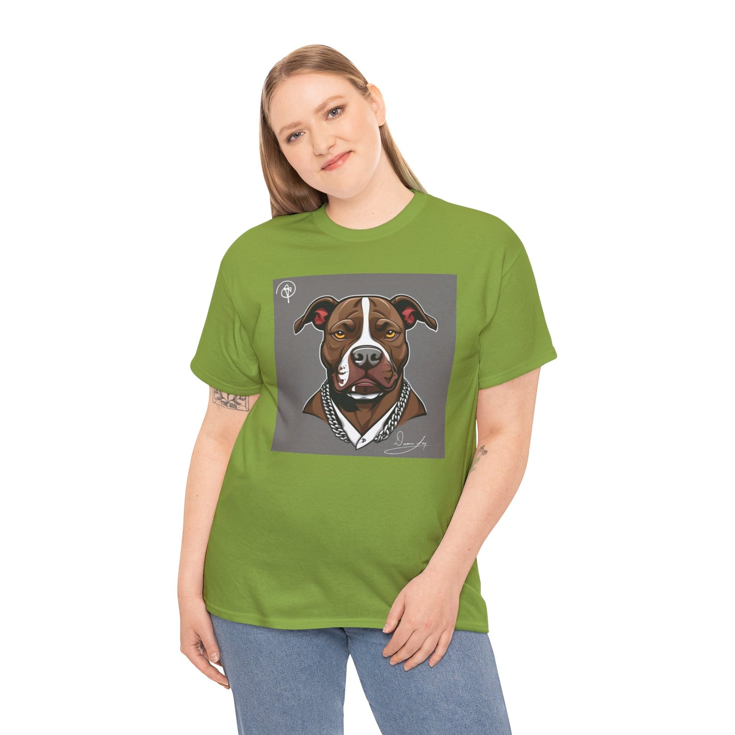 Unisex Pitbull Heavy Cotton Tee