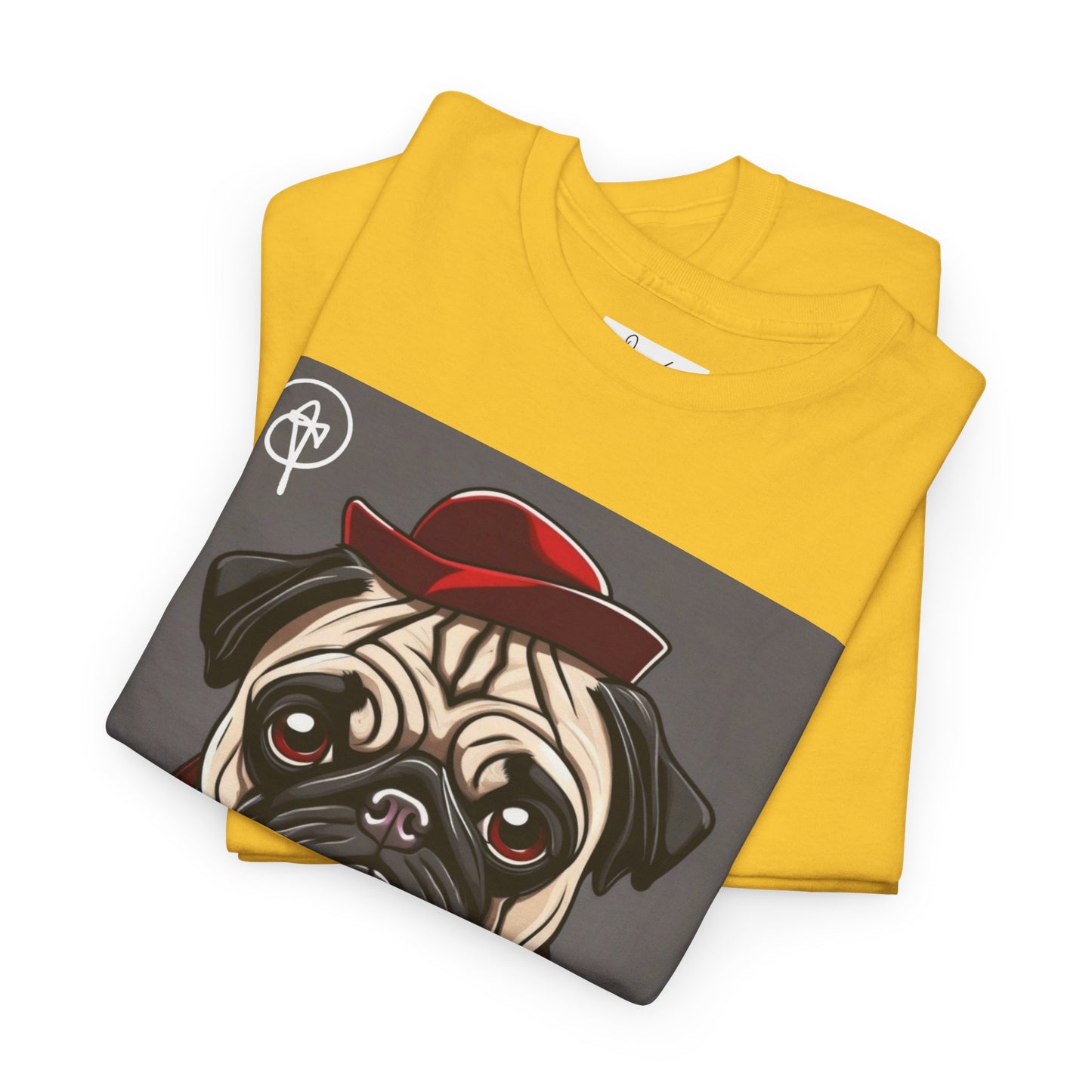 Unisex Pug Heavy Cotton Tee