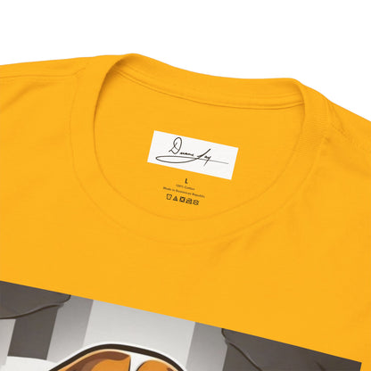 DuaneJay Beagle in a Suit T-Shirt — funny formal dog graphic tee featuring an adorable beagle dressed in a dapper suit, perfect for dog lovers who love bold streetwear style