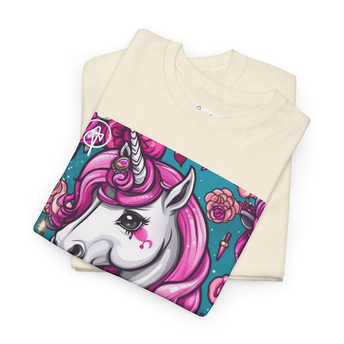 Adult Unisex Unicorn Heavy Cotton Tee