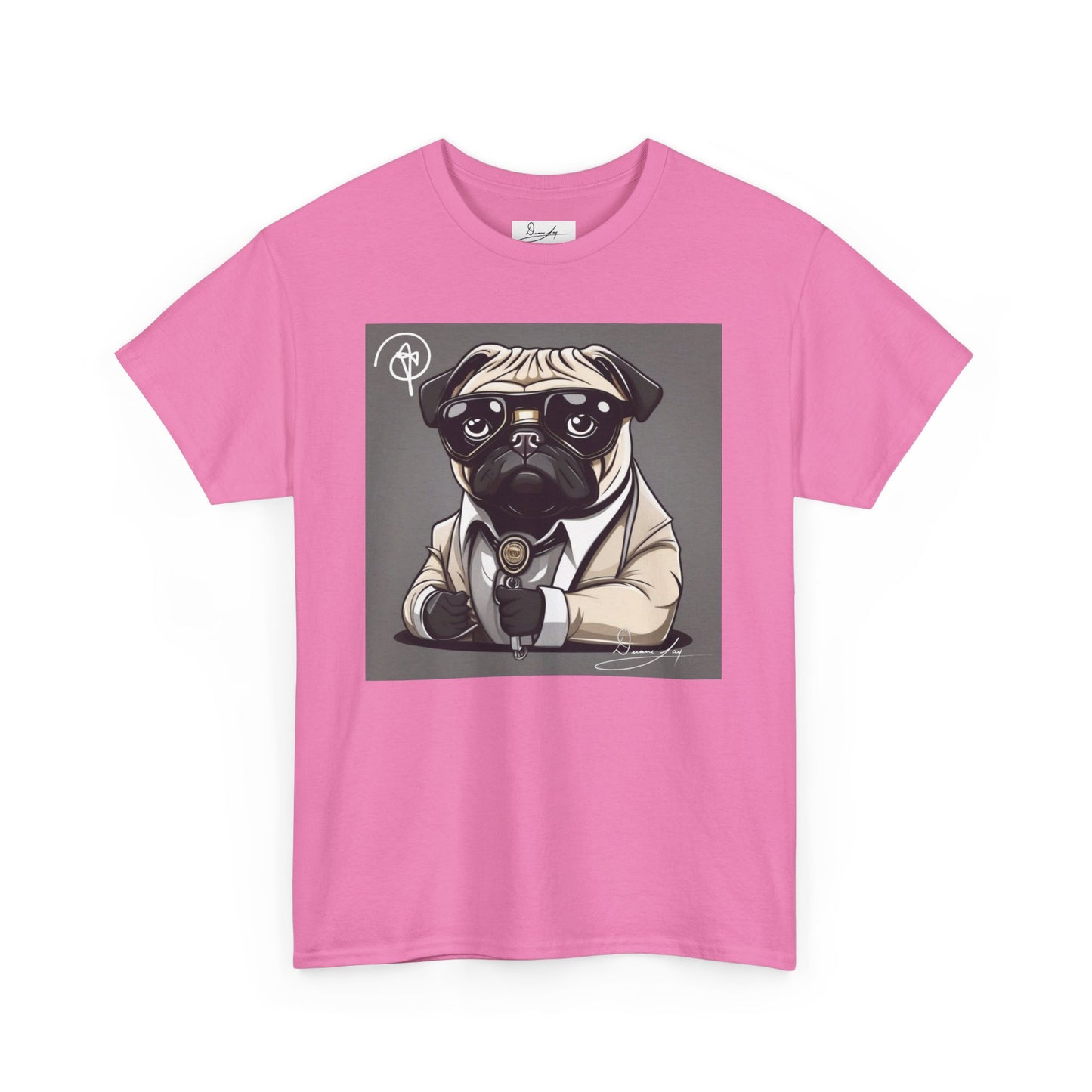 Unisex Pug Heavy Cotton Tee